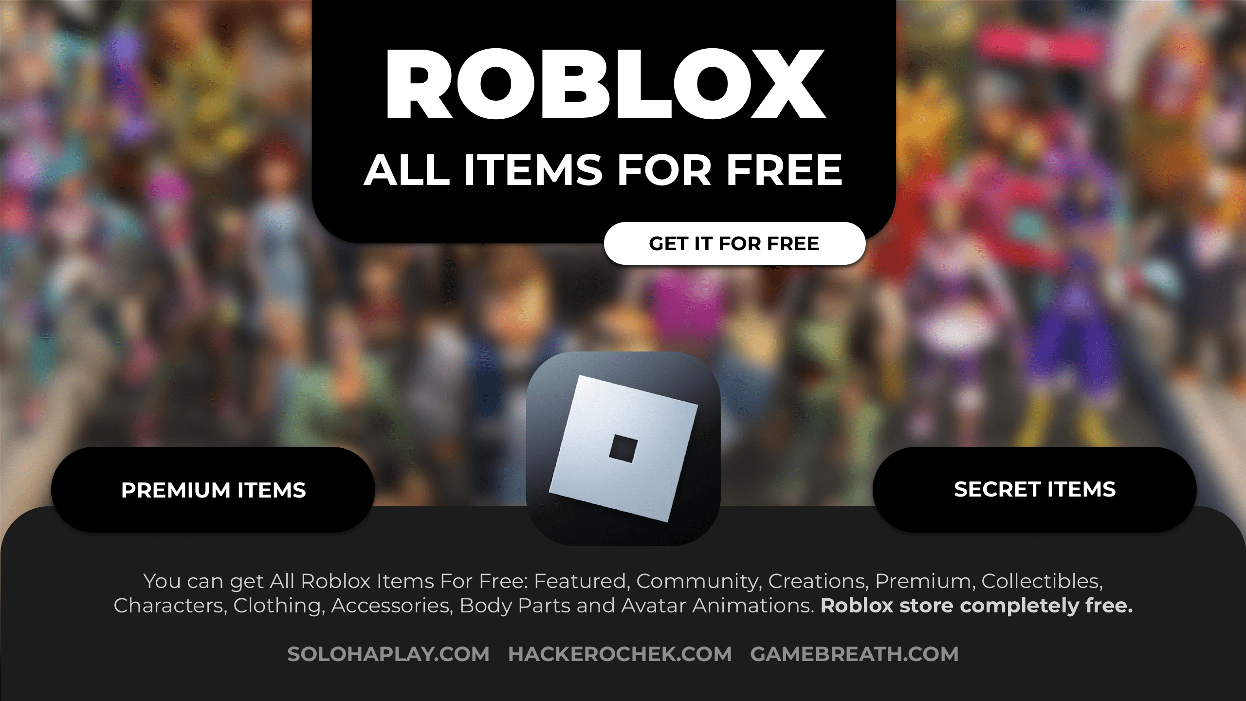 Download Roblox v2.562.360 Hack Items For Free: Clothes, Gears ...